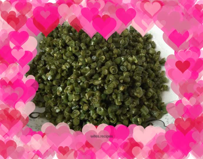 Thirty minutes quick pickled beans