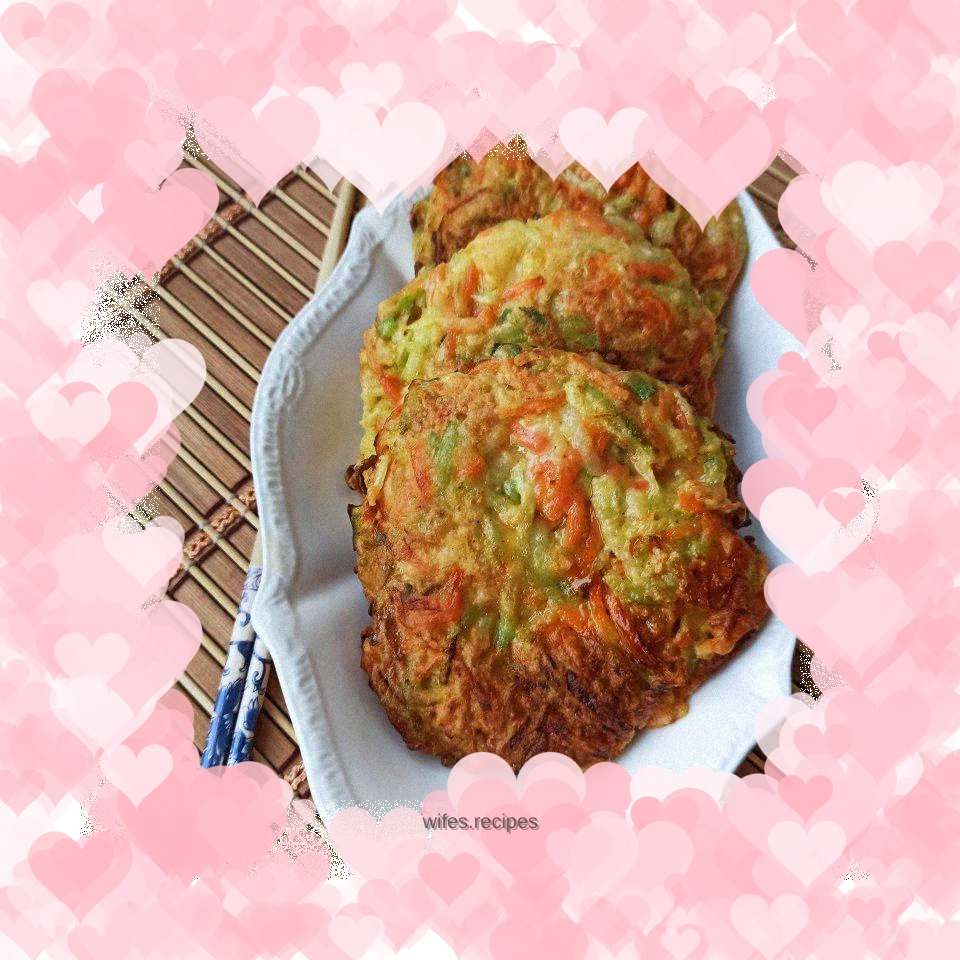 Shredded radish egg pancake