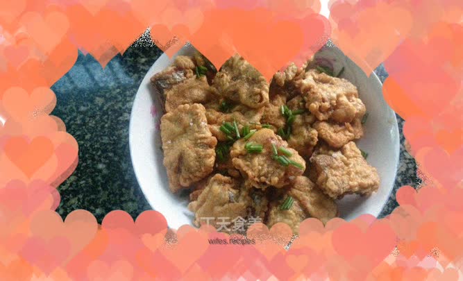 Crispy salt and pepper hairtail (eat two hairtails)