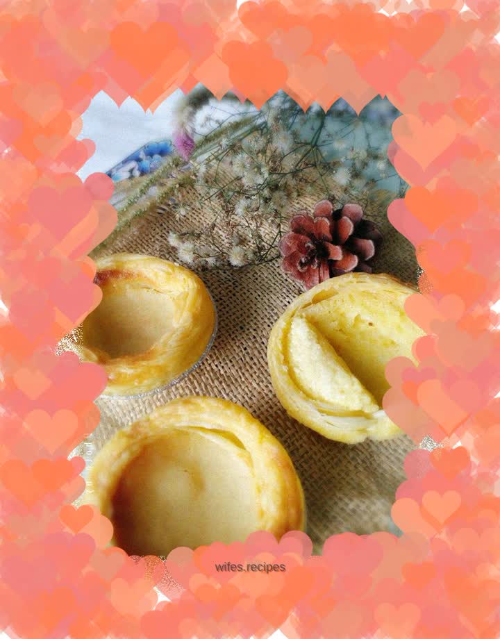 Crispy and delicious afternoon tea DIY egg tarts at home