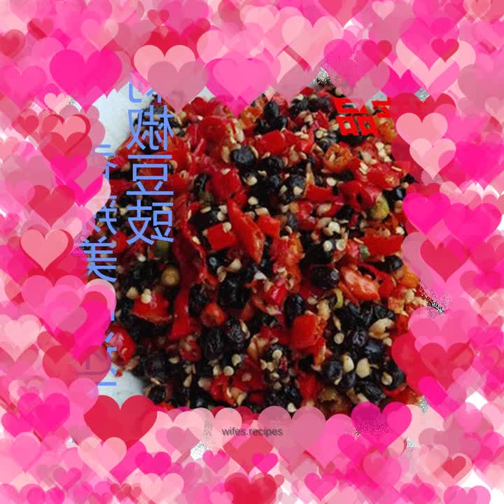 Gannan specialty farmhouse homemade minced pepper, garlic and black bean sauce, super spicy appetizer