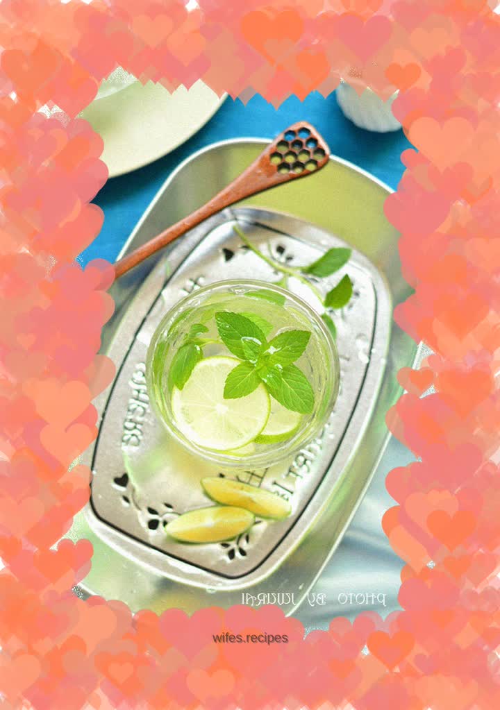 Lime Mint Ice Drink