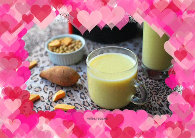 Sweet potato soy milk
