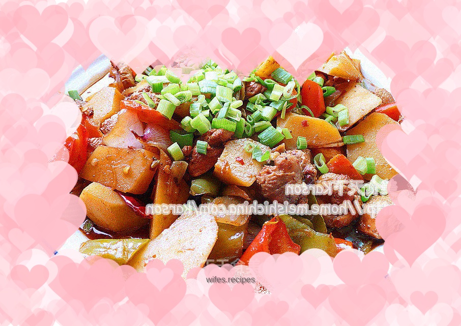 Secret Xinjiang chicken (with trouser belt noodles)