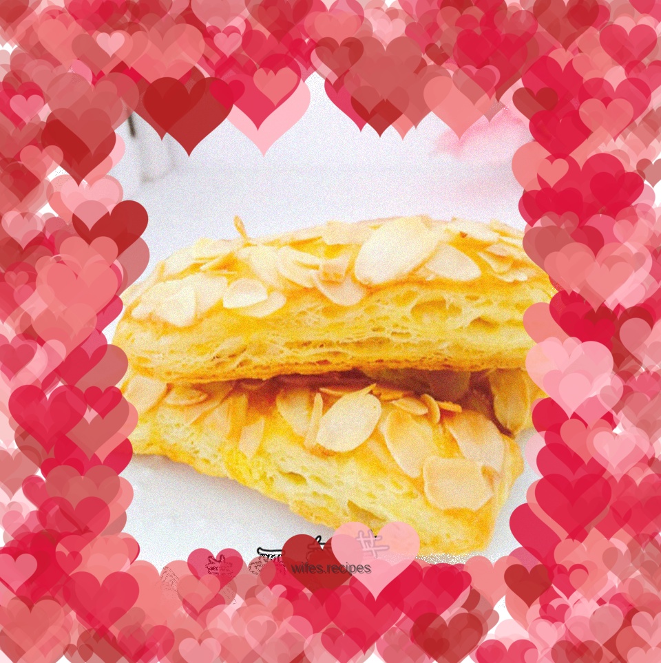 Almond mille-feuille