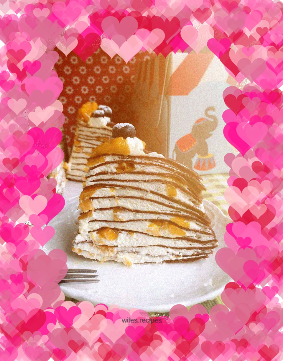 Chocolate Mango Thousand Layers