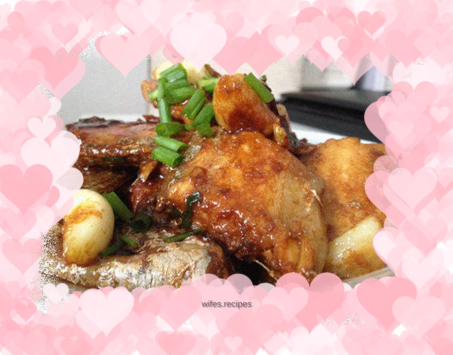 Braised hairtail fish