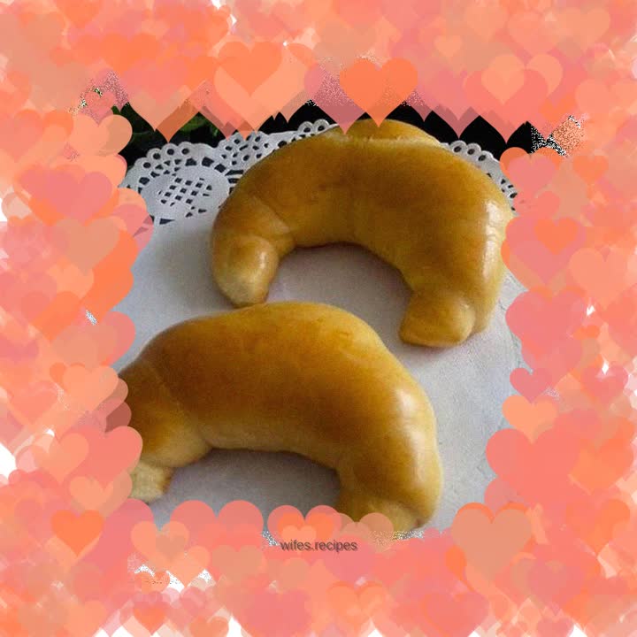 Handmade buttery sweet bread