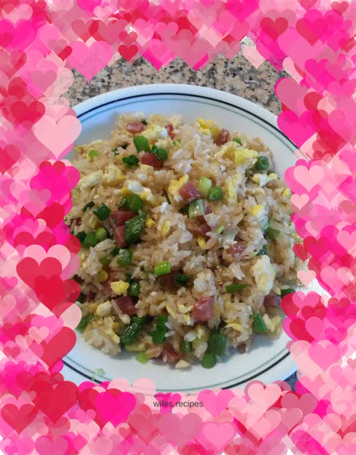 Fried glutinous rice