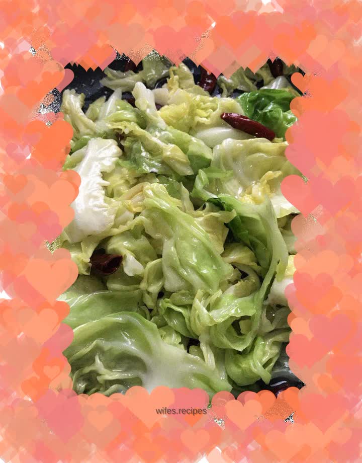 Quick and delicious cabbage