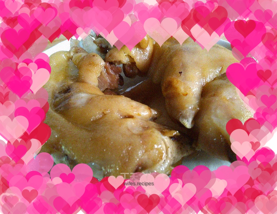 【Salt-baked pig's trotters】