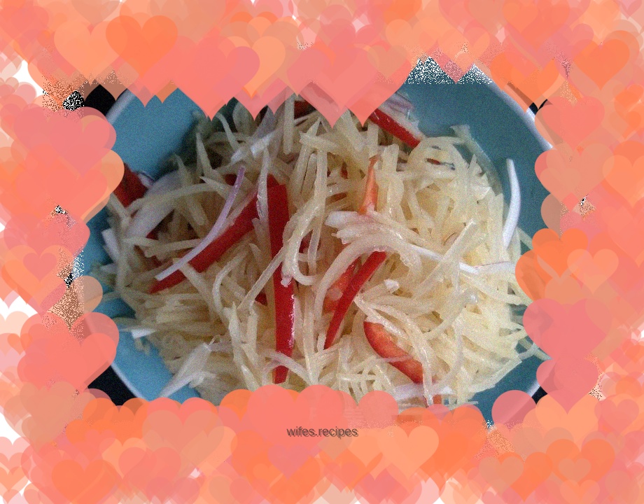 Cold Shredded Potatoes