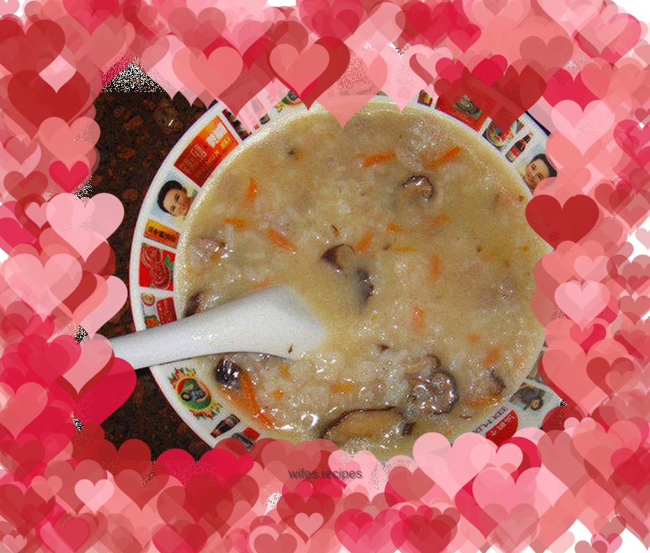 Preserved egg and lean meat porridge