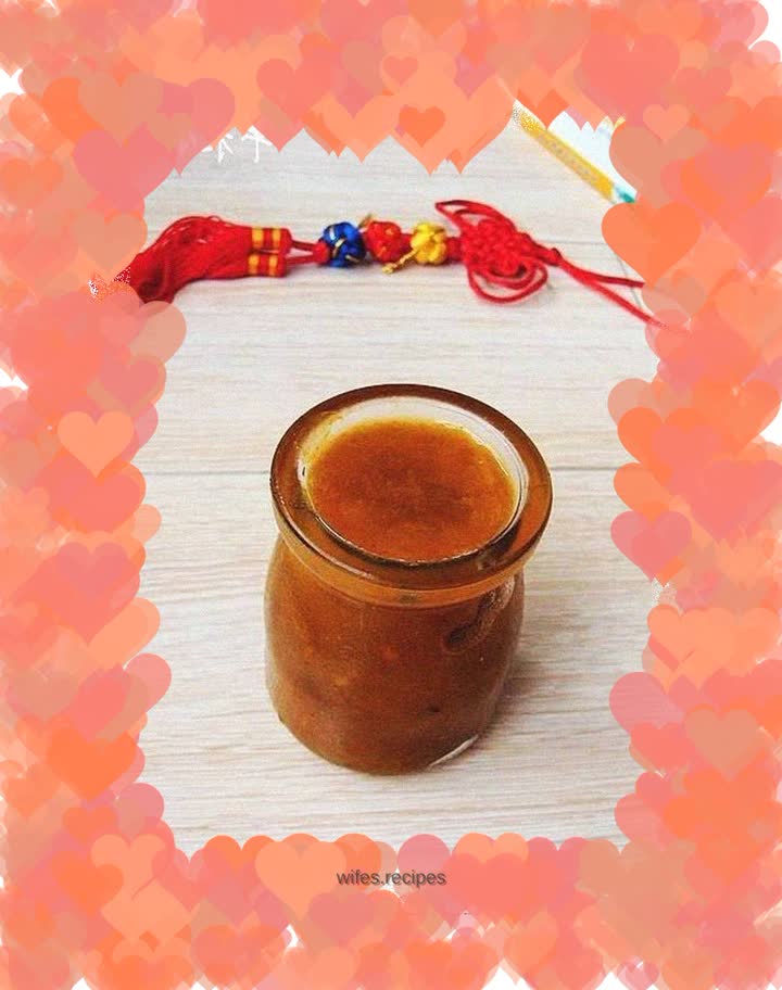 Homemade persimmon jam