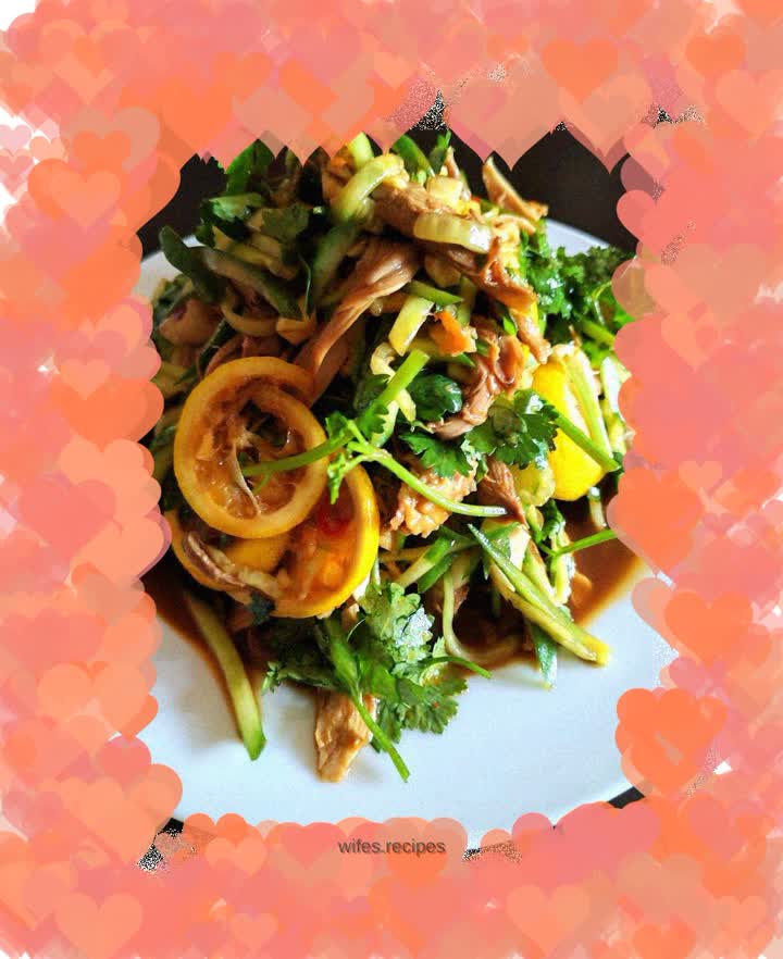 Lemon Shredded Chicken