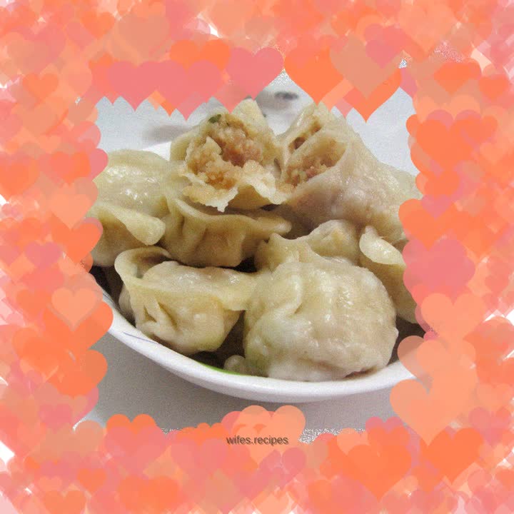Taro and Pork Dumplings