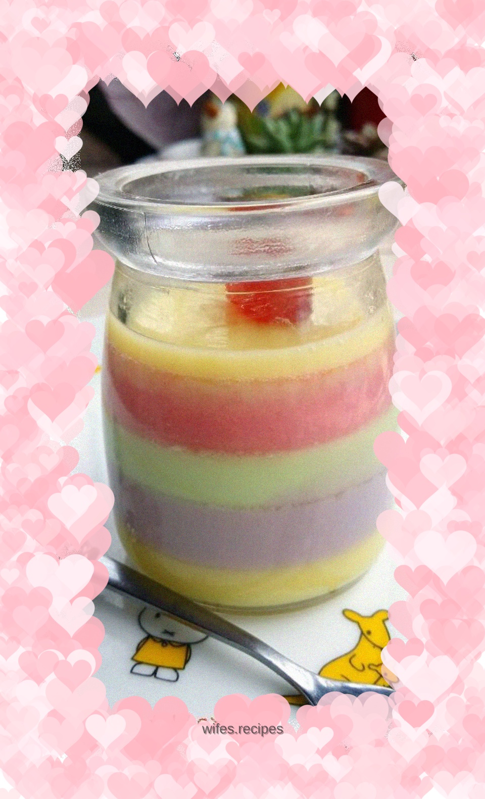 Rainbow Pudding
