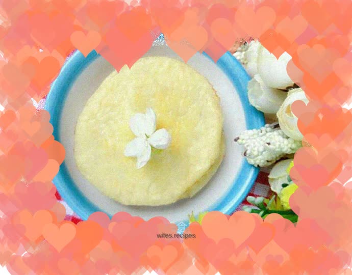Baby food supplement-millet potato cakes