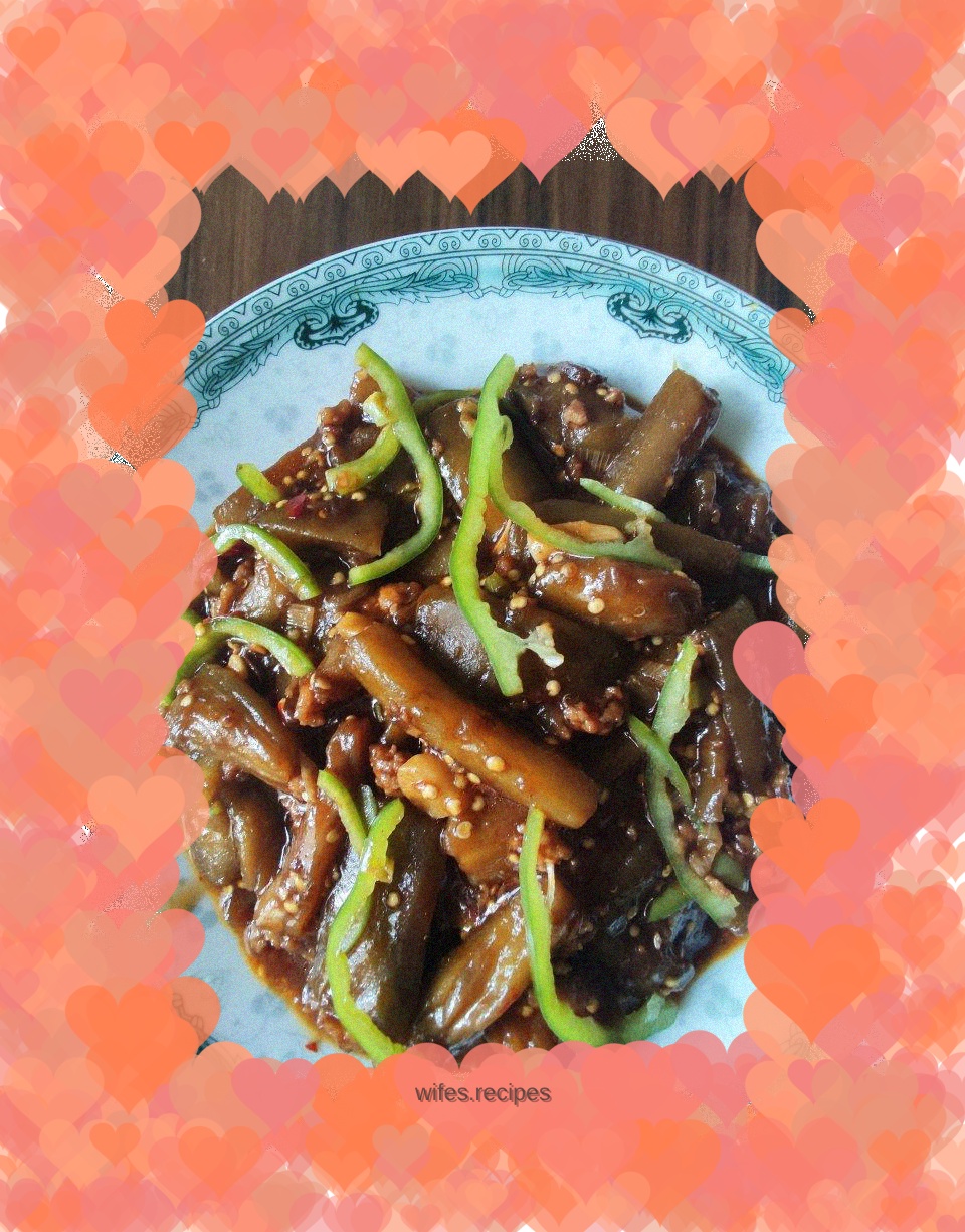 Home-cooked fish-flavored eggplant