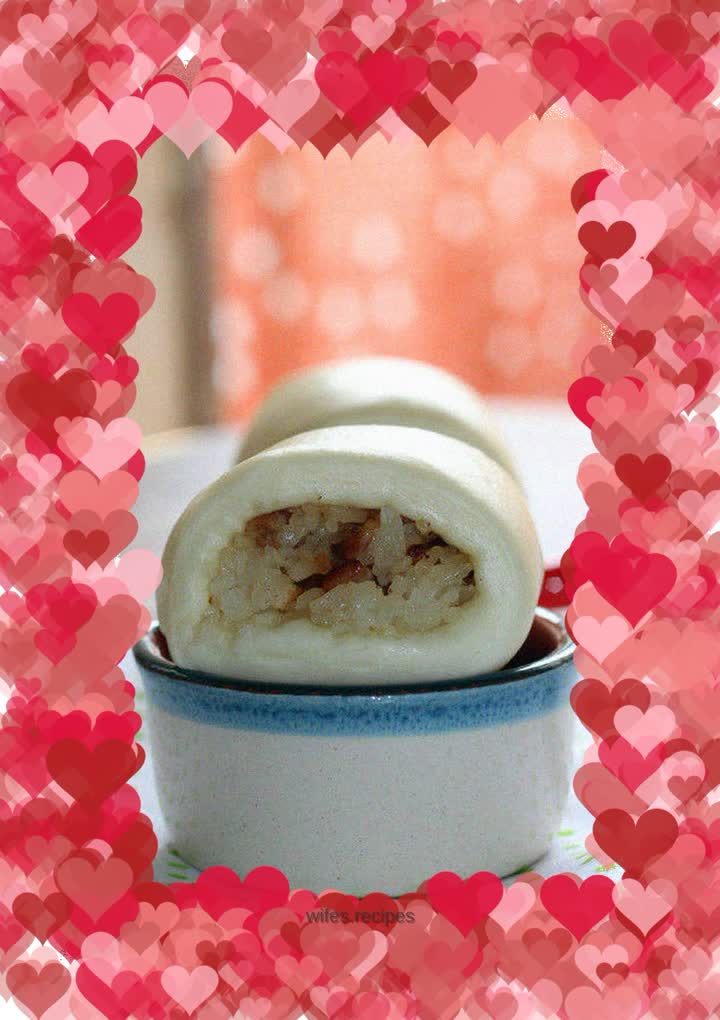 Glutinous rice rolls