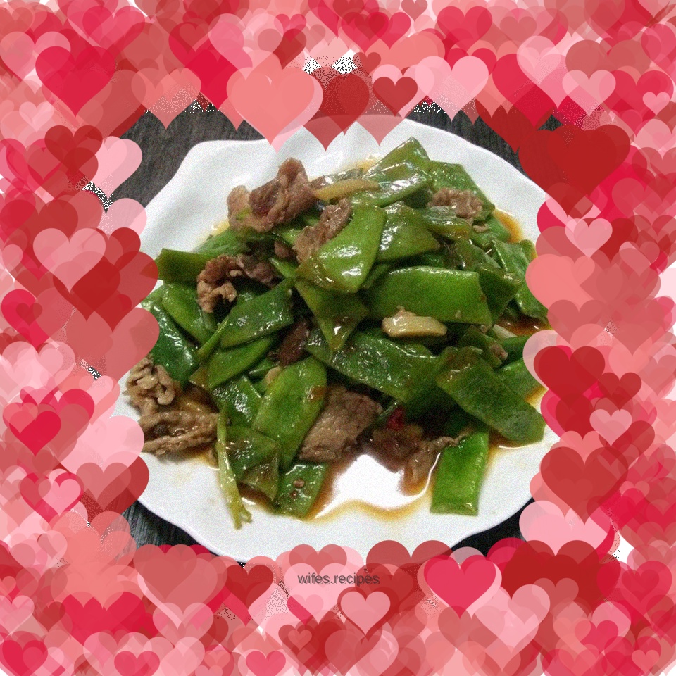 Fried Pork with Green Beans