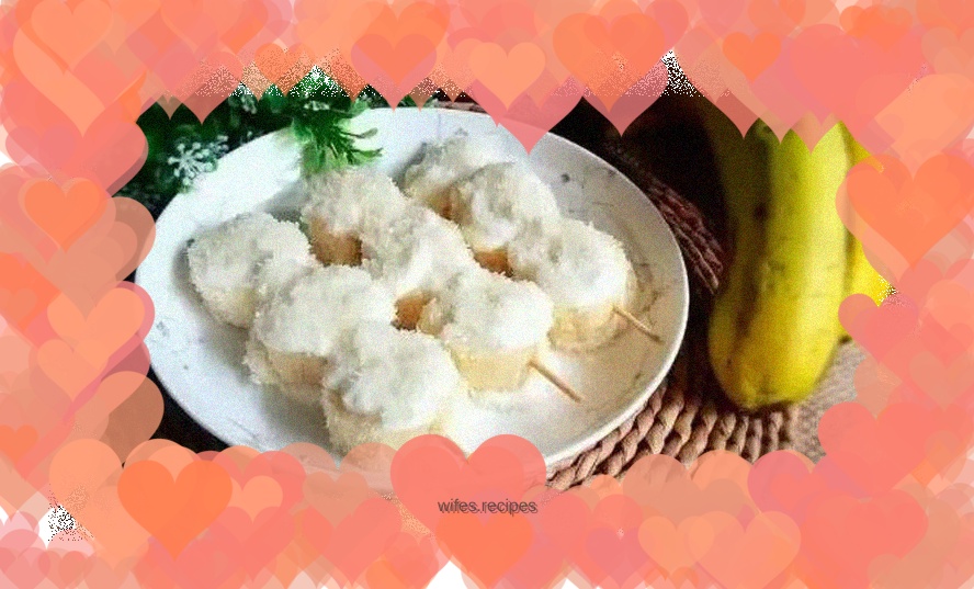 Frozen banana