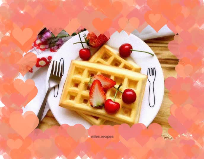 Original waffles (without baking powder)