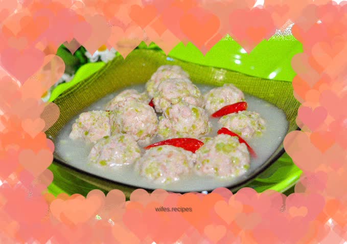 Bitter Melon Meatballs