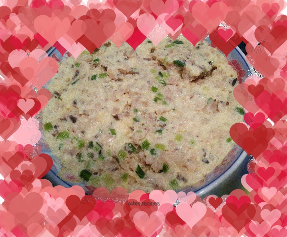 Steamed Egg with Minced Pork