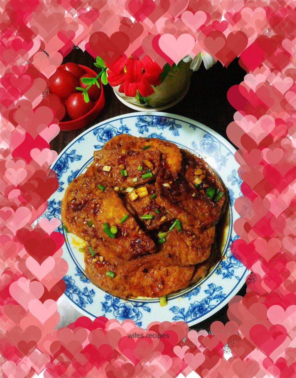 Sauce-flavored vegetarian chicken