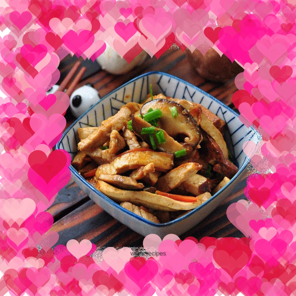 Stir-fried dried tofu