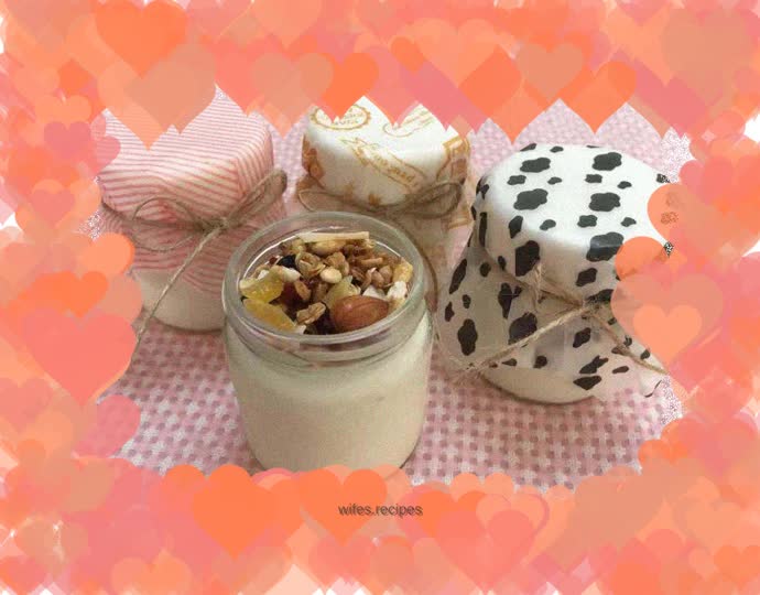 Yogurt (super easy and quick to make high-looking yogurt without a yogurt machine)