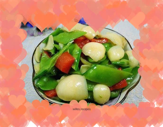 Yuri-roasted snow peas