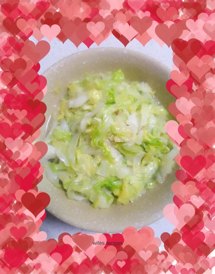 Stir-fried cabbage