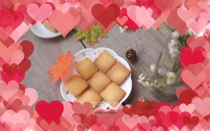Condensed milk biscuits