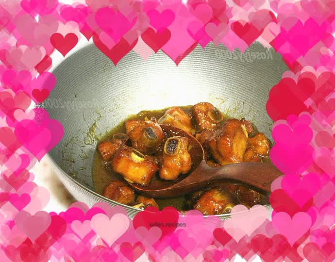 Grapefruit Tea Pork Ribs