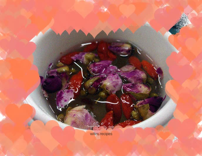 Wolfberry rose drink