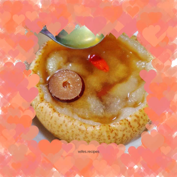 Rock Sugar Stewed Pear Cup