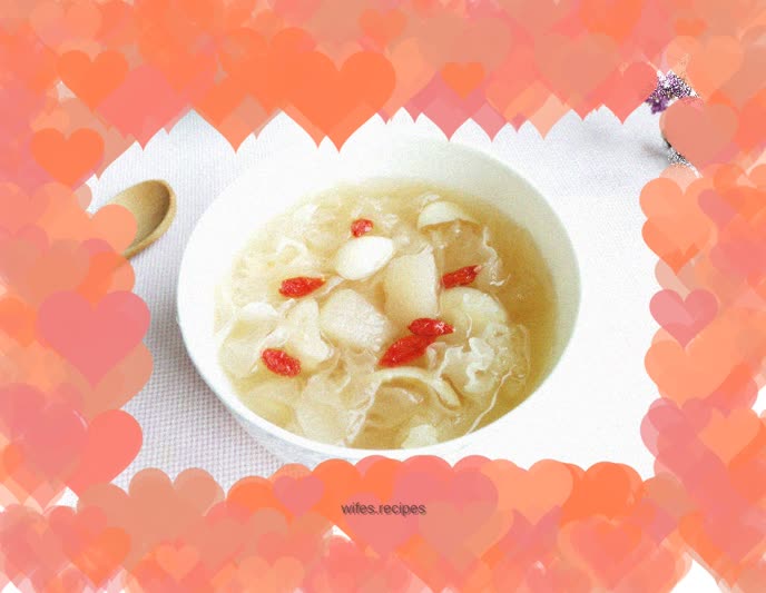 【Yantai】Tremella lily and snow pear soup