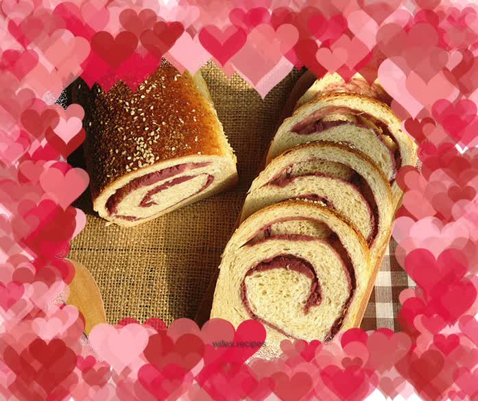 Purple Sweet Potato Toast