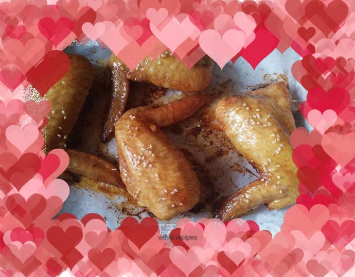 Grilled chicken wings