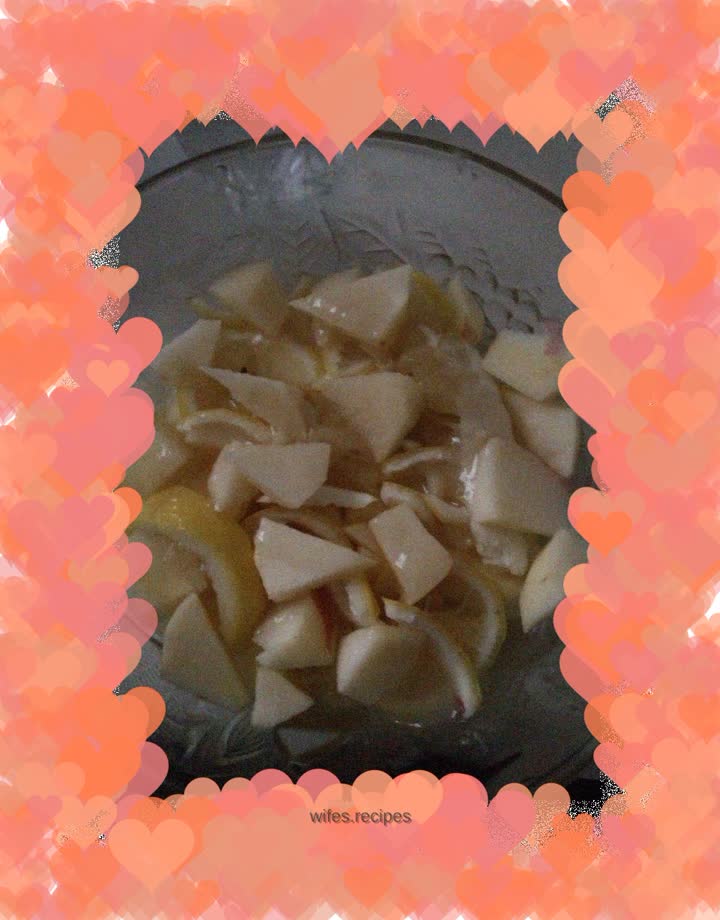 Lemon Honey Apple Water
