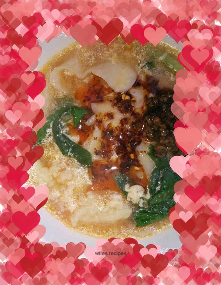 Tomato and Egg Pimple Soup