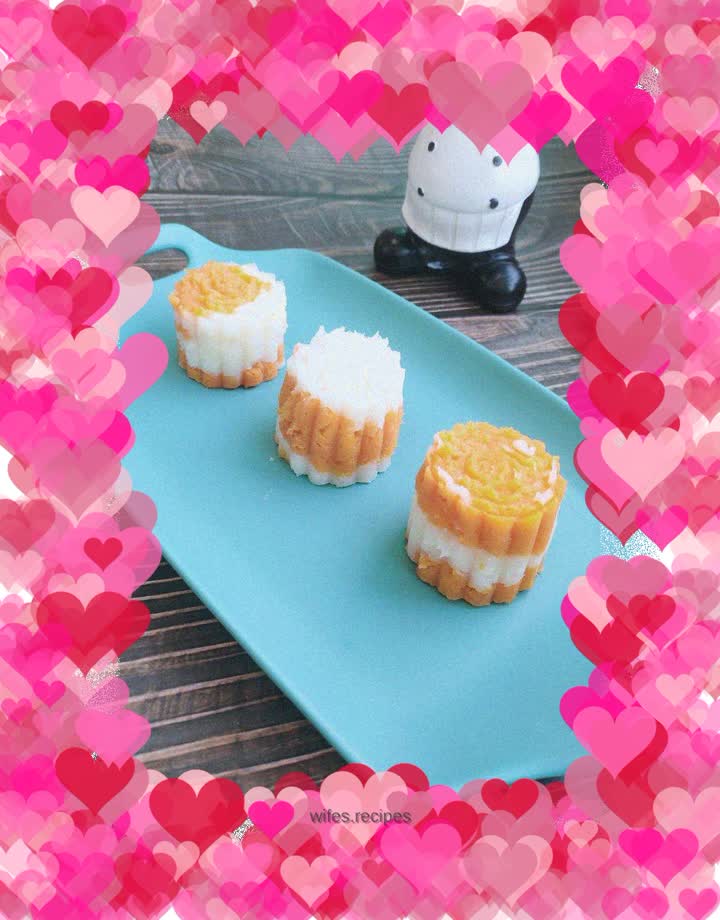 Yam, sweet potato cake