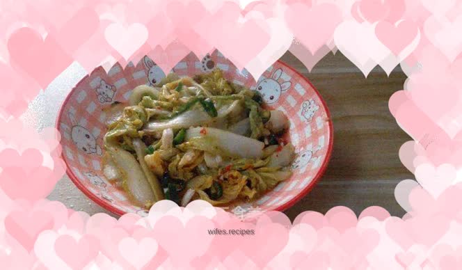 Stir-fried baby cabbage