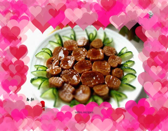 King Oyster Mushroom in Abalone Sauce