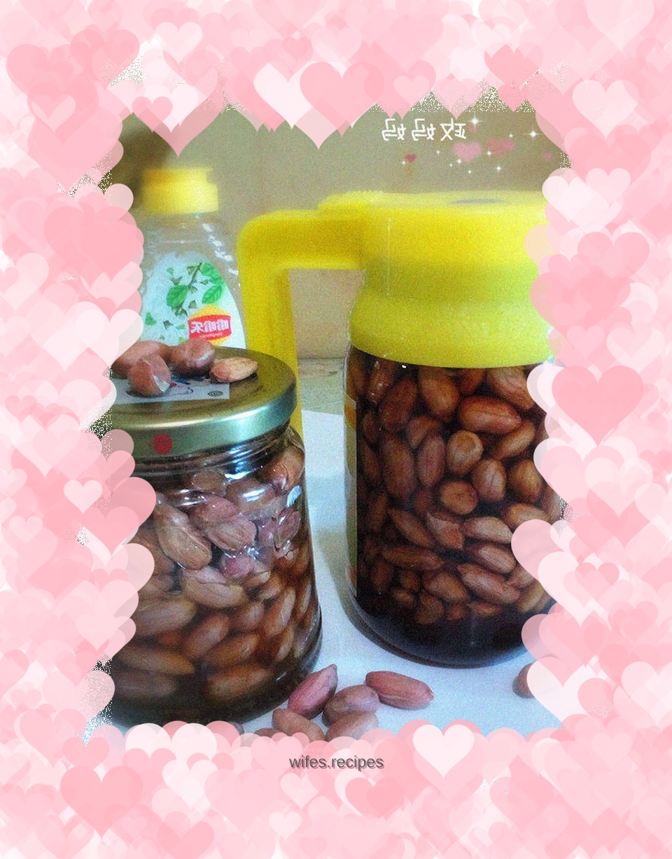 Honey Pickled Peanuts