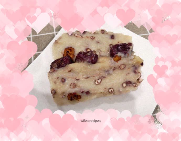 Red bean rice cake