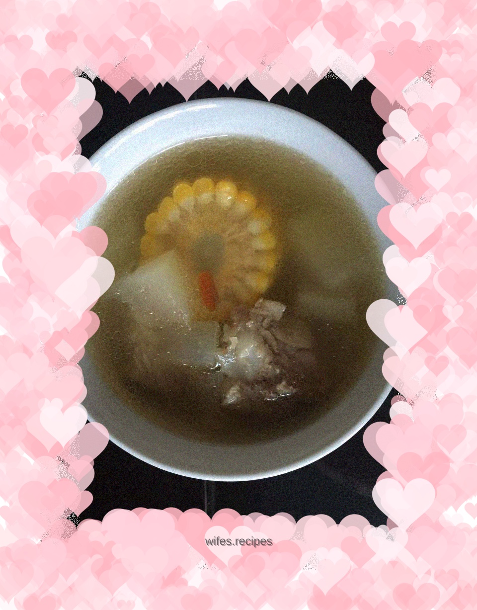 Winter Melon Pork Ribs Soup