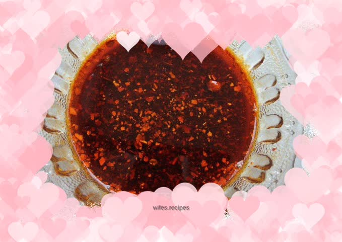Secret chili oil
